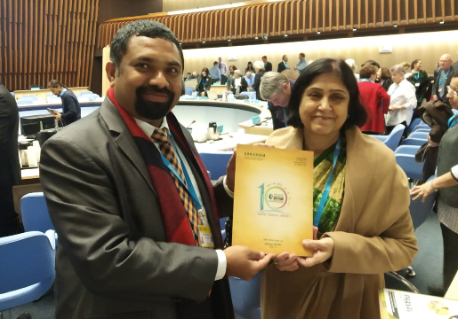Pranav at WHO